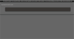 Desktop Screenshot of bandashowint.com